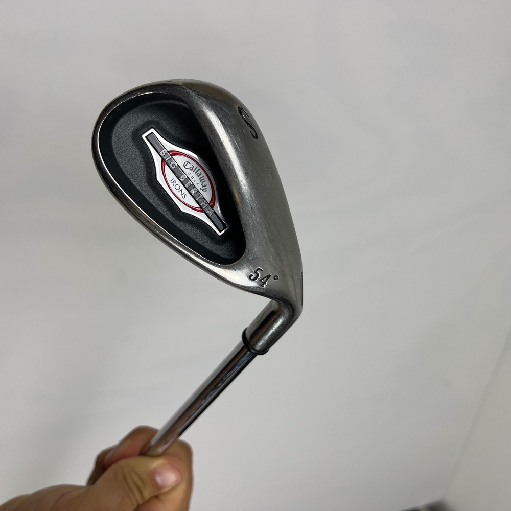 Callaway Big Bertha Sand Wedge 54 Degree Uniflex Steel Shaft Good Condition